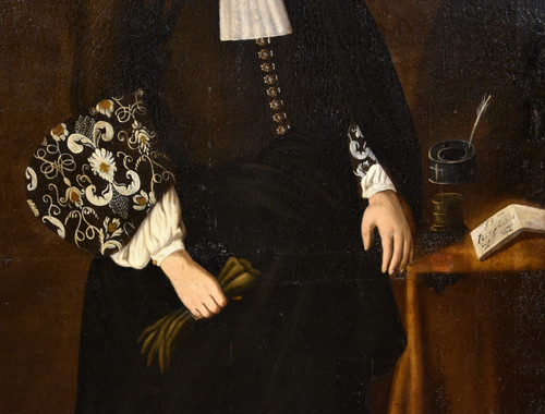 Full-length Portrait Of Giacomo Pesenti, Carlo Ceresa (bergamo 1609 - 1679) Attributable