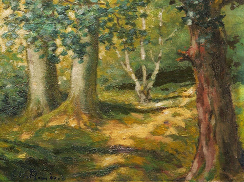 Charles RAMBERT, Path in the undergrowth