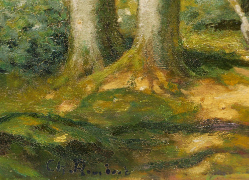 Charles RAMBERT, Path in the undergrowth