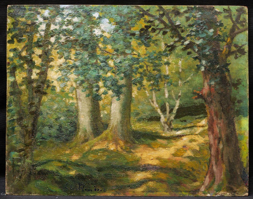 Charles RAMBERT, Path in the undergrowth