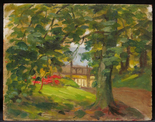 Charles RAMBERT, Path in the undergrowth