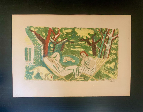 The Siesta Maurice Savin lithograph