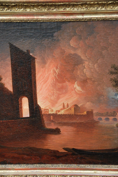 Volaire dopo, L'incendio di Smirne, fine del XVIII secolo