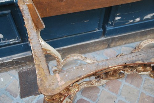 Louis XV Period Carved Wood Console