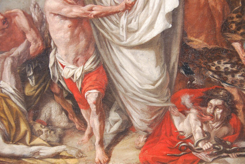 Martyre De Saint Denis, école XVIIIe siècle Suiveur De Van Loo