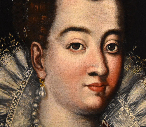 Porträt Der Großherzogin Bianca Cappello, Scipione Pulzone Dit Il Gaetano (1544 - 1598)