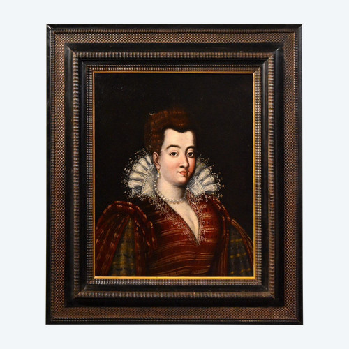 Porträt Der Großherzogin Bianca Cappello, Scipione Pulzone Dit Il Gaetano (1544 - 1598)