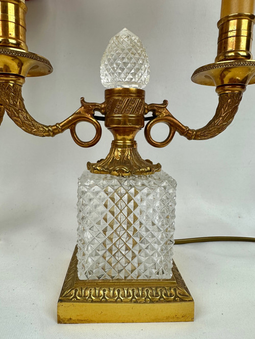 Coppia di lampade Charles X