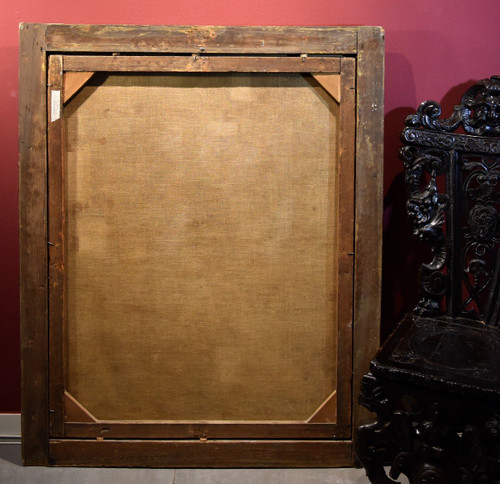 L'Annonciation, Girolamo Bonini, Dit Anconitano (Ancône 1600 - Bologne 1680 c.)
