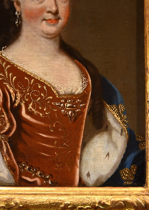 König Ludwig XV. von Frankreich mit Königingemahlin Maria Leszczyńska und Pierre Gobert (1662–1744)