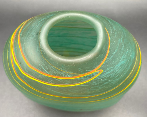 GLASS PASTE VASE
