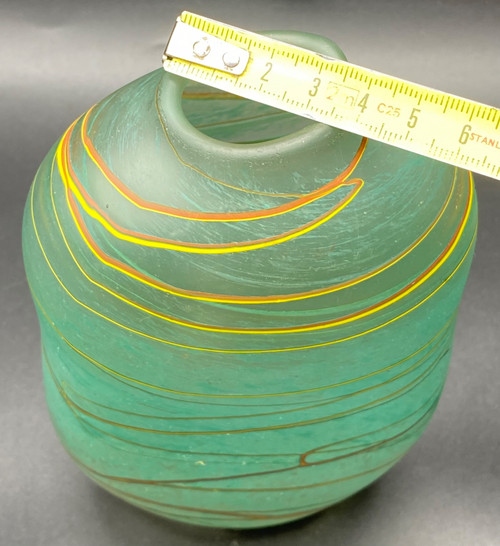 GLASS PASTE VASE