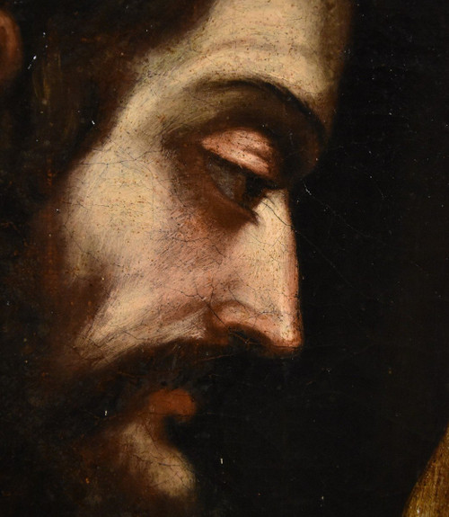 Saint Marc l'Evangéliste, Bartolomeo Gennari (cento, 1594 - Bologne, 1661) Attribuable à