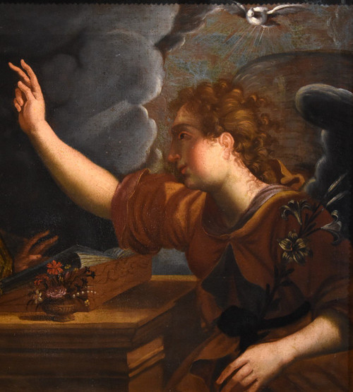 L'annonciation , Pieter De Witte, Dit Peter Candid (Bruges, 1548 - Munich, 1628)