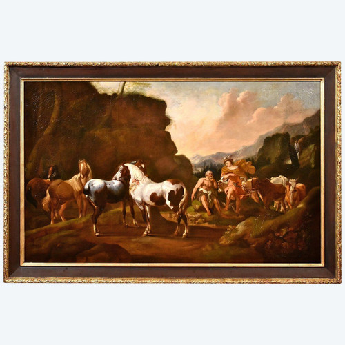 Johann Heinrich Roos (1631-1685), Landscape With The Myth Of Mercury And Batto