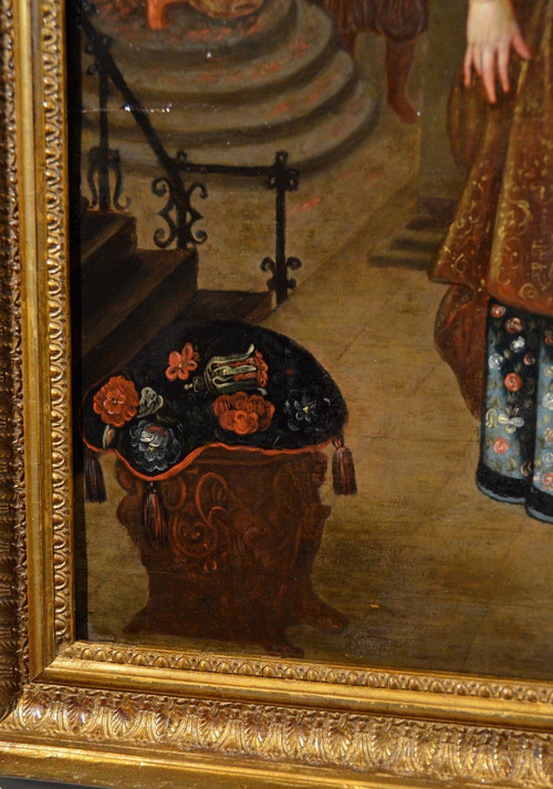 Das Festmahl des Herodes, Gaspar Van Den Hoecke (Antwerpen, 1585 - 1648)