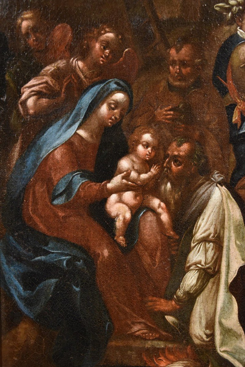 l'Adoration Des Mages, Jan Van Der Straet, Dit Giovanni Stradano (bruges 1523 - Florence 1605)