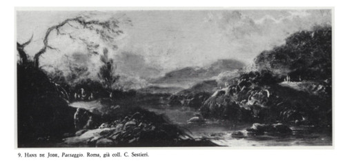 Paysage d'Hiver Fantastique Avec Pont, Hans De Jode (la Haye 1630 - Vienne 1663)