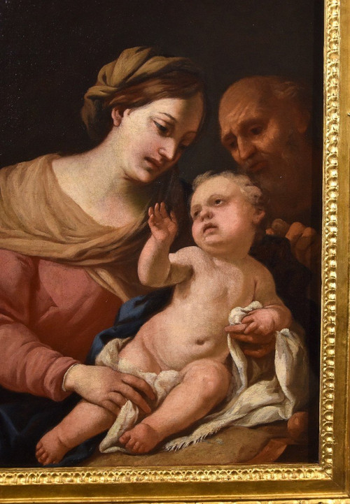 Die Heilige Familie, Domenico Piola (Genua 1627-1703) Umkreis