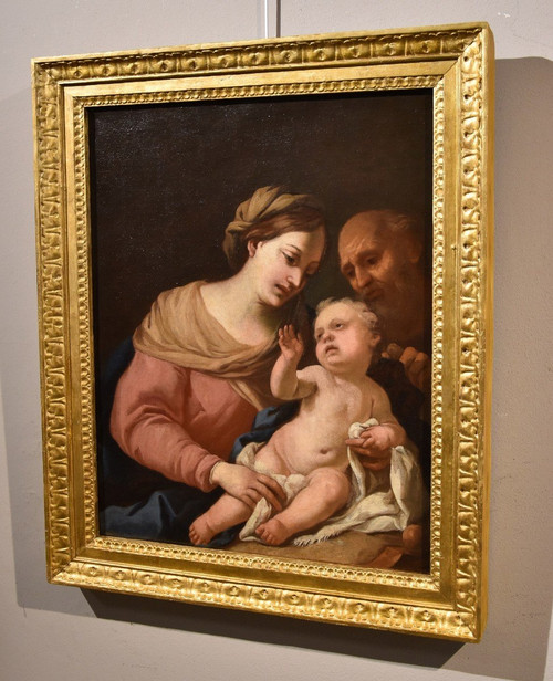 Die Heilige Familie, Domenico Piola (Genua 1627-1703) Umkreis