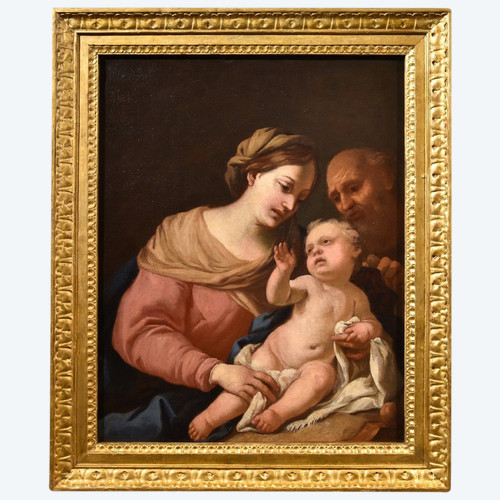Die Heilige Familie, Domenico Piola (Genua 1627-1703) Umkreis