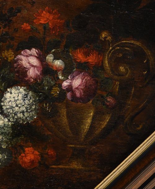 Blumenkomposition, Francesca Volò Smiller (Mailand, 1657 - 1700) Umkreis