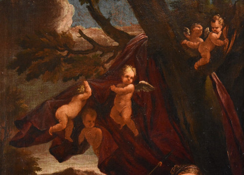 Le Repos De Diane, Guillaume Courtois Dit "il Borgognone" (Saint Hippolyte 1626 - Rom 1679)