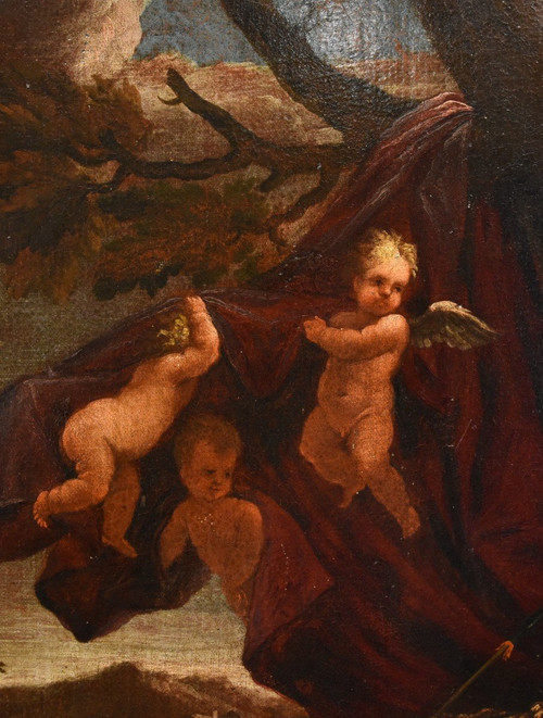 Le Repos De Diane, Guillaume Courtois Dit "il Borgognone" (Saint Hippolyte 1626 - Rom 1679)