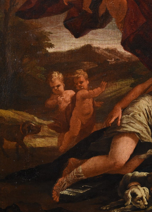 Le Repos De Diane, Guillaume Courtois Dit "il Borgognone" (Saint Hippolyte 1626 - Rom 1679)