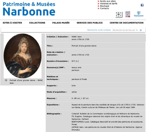 Portrait d'Une Grande Dame, Jean Ranc (Montpellier 1674 - 1735 Madrid) Attribué à