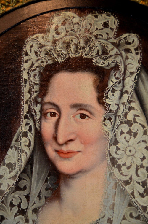 Portrait d'Une Grande Dame, Jean Ranc (Montpellier 1674 - 1735 Madrid) Attribué à