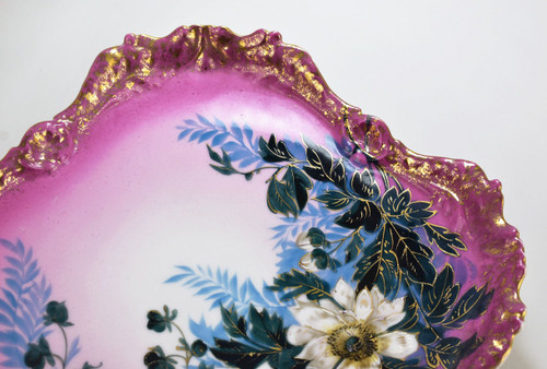 Limoges Porcelain Dish. Late Nineteenth