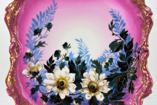 Limoges Porcelain Dish. Late Nineteenth
