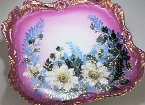 Limoges Porcelain Dish. Late Nineteenth