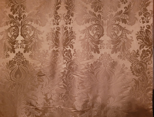 3 damask lengths, late 19th century period