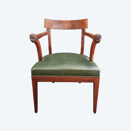 Pierre-Benoît MARCION, Officer's armchair stamped from the Consulate-Empire period.