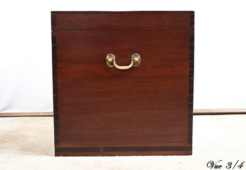 Importante Baule in Teak - Fine XIX Secolo