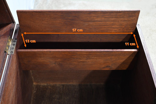 Importante Baule in Teak - Fine XIX Secolo