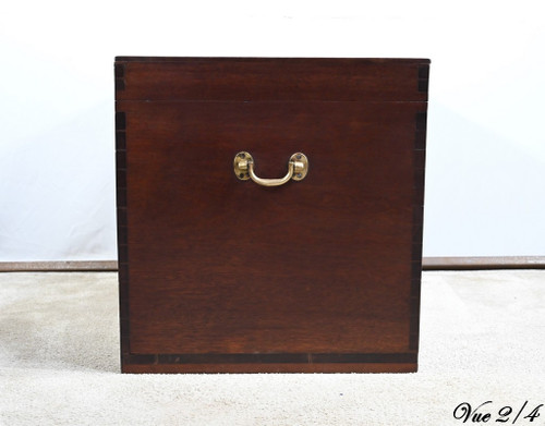 Importante Baule in Teak - Fine XIX Secolo