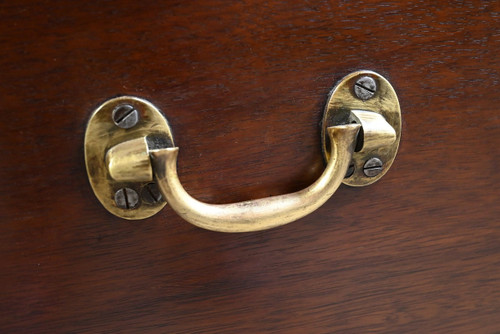 Importante Baule in Teak - Fine XIX Secolo