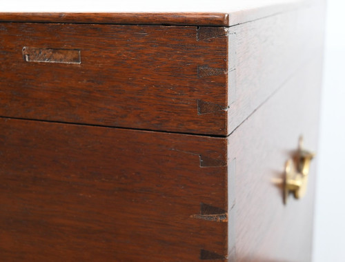 Importante Baule in Teak - Fine XIX Secolo