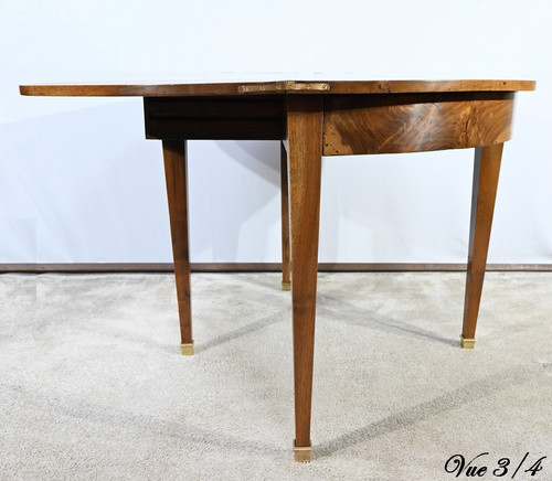Table Console de Propriété en Noyer, époque Directoire – 1810