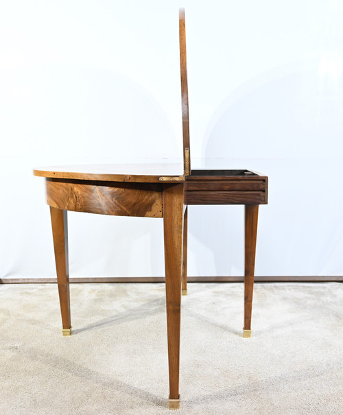 Table Console de Propriété en Noyer, époque Directoire – 1810