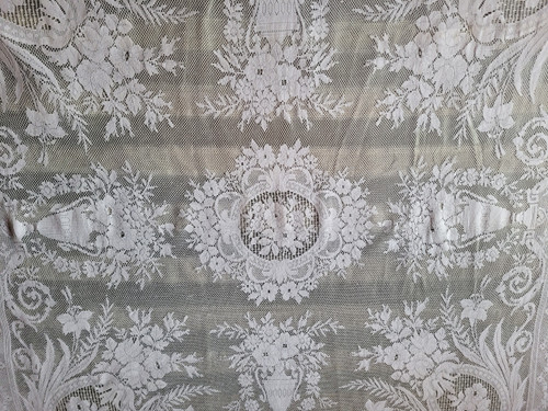 Small lace tablecloth circa 1900