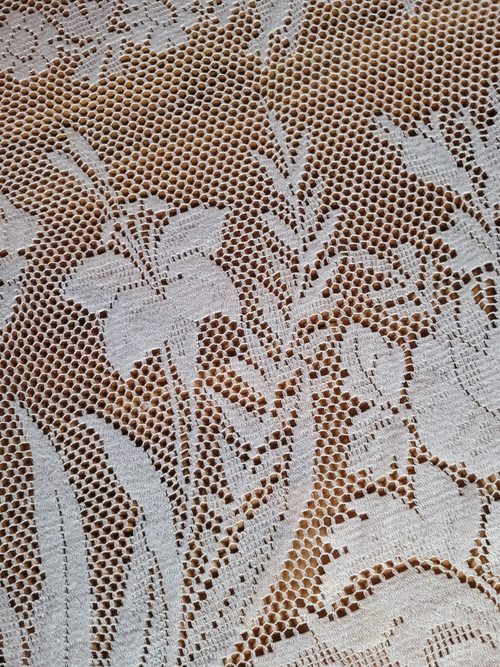 Small lace tablecloth circa 1900