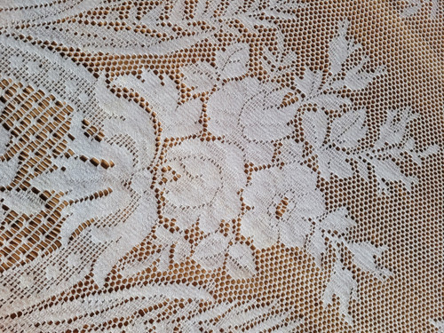 Small lace tablecloth circa 1900