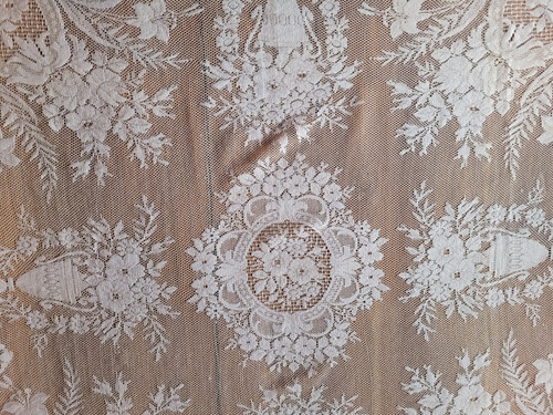Small lace tablecloth circa 1900