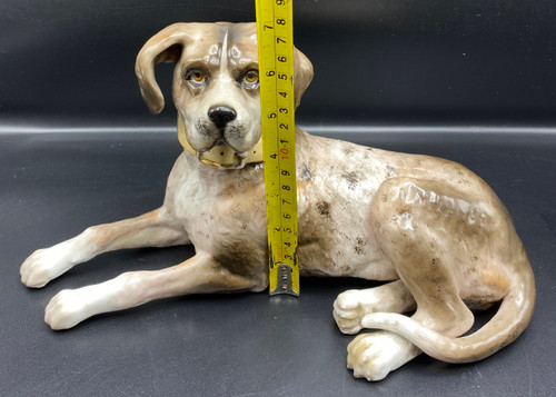 CANE IN PORCELLANA DI SASSONIA