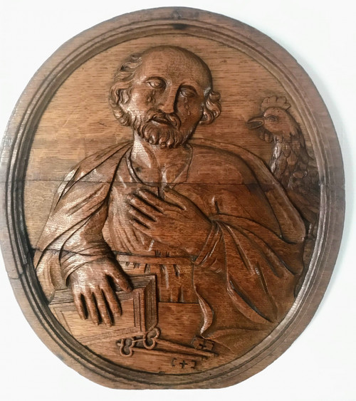 San Pietro e il re Davide, Fiandre XVII secolo