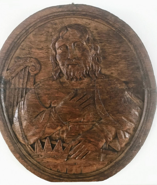 San Pietro e il re Davide, Fiandre XVII secolo